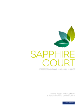 Sapphire Court Streetsbrook Road I Solihull I B91 1Qt