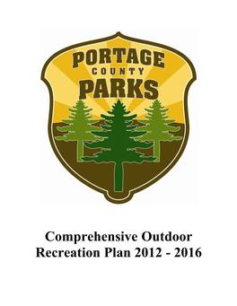 Comprehensive Outdoor Recreation Plan 2012 - 2016