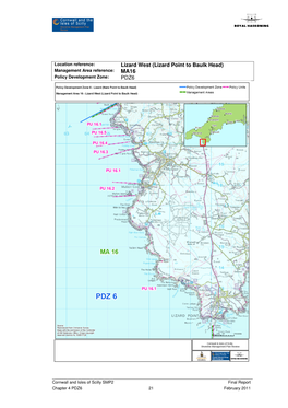 Lizard West (Lizard Point to Baulk Head) PDZ6