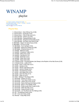 Winamp Generated Playlist File:///C:/Users/Carlton/Desktop/WHT44B0.Tmp.Html
