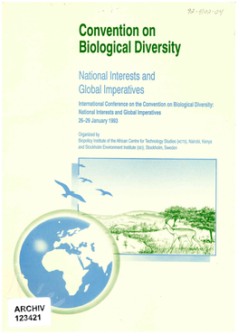 Convention on Biological Diversity