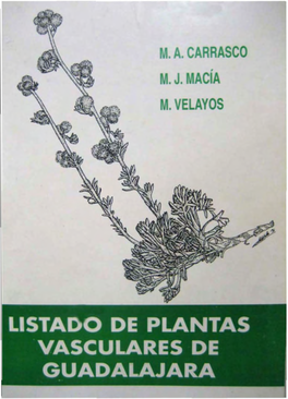Listado De Plantas Vasculares De Guadalajara