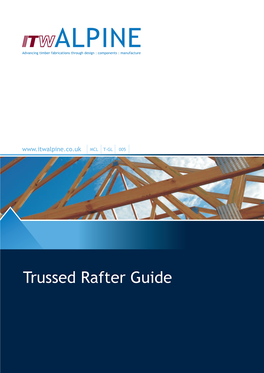 ITW Alpine -Trussed Rafter Guide