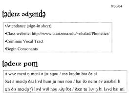 English Consonants