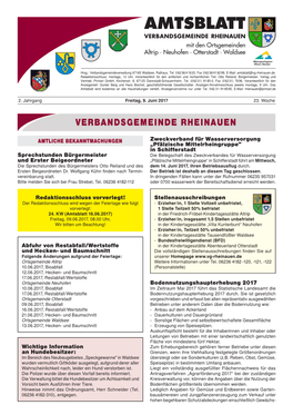 Amtsblatt 09.06.2017