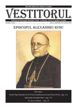 Episcopul Alexandru Rusu