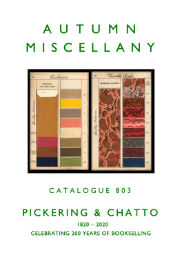 803 Autumn Miscellany