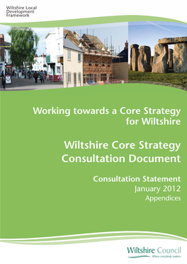 Wiltshire Core Strategy Consultation Document