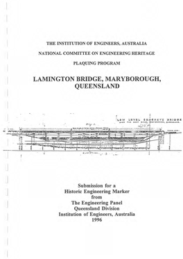 Lamington Bridge, Maryborough, Queensland