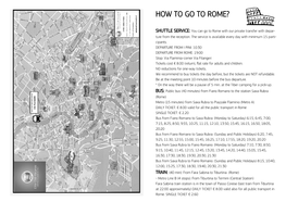 How to Go to Rome?