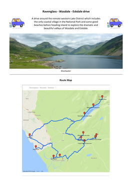 Ravenglass - Wasdale - Eskdale Drive