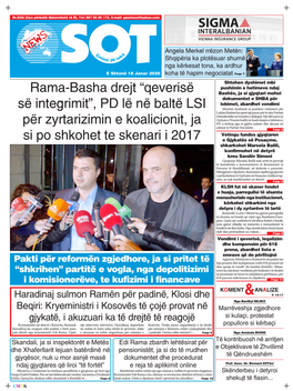 PD Lë Në Baltë LSI Për Zyrtarizimin E Koalicionit, Ja Si Po Shkohet Te Sken