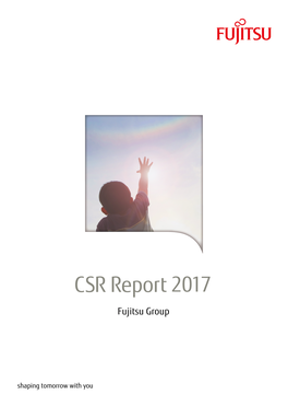 All: Fujitsu Group CSR Report2017