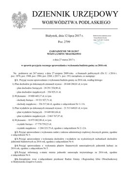 Zarzadzenie Nr 10.2017 Z Dnia 27 Marca 2017 R