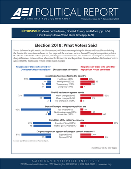 Political Report