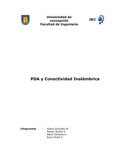 PDA Y Conectividad Inalámbrica