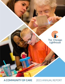 A Community of Care 2015 Annual Report