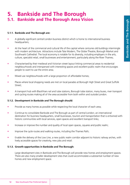 5. Bankside and the Borough 5.1