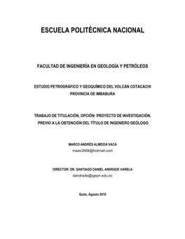 Facultad De Ingeniería En Geología Y Petróleos