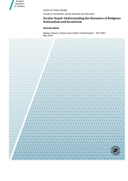 Secular Nepal: Understanding the Dynamics of Religious Nationalism and Secularism