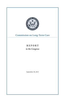 Commission on Long-Term Care