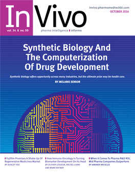 Synthetic Biology and the Computerization of Drug Development