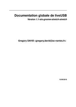 Documentation Globale De Liveusb Version 1.1-Sio-Gnome-Stretch-Stretch