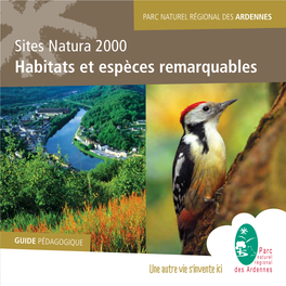 Habitats Et Espèces Remarquables Des Sites Natura 2000