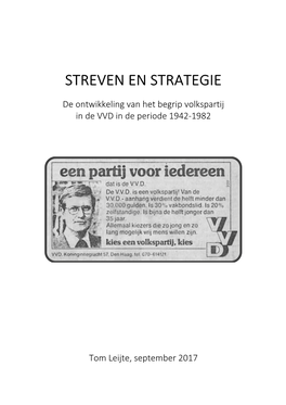 Streven En Strategie