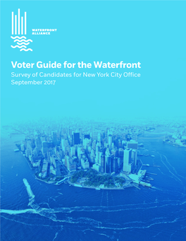 Voter Guide for the Waterfront