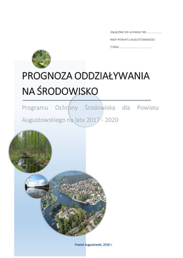 Prognozaoddziaływania Naśrodowisko