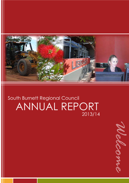 South Burnett Regional Council ANNUAL REPORT 2013/14