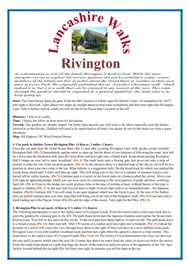 Rivington As a Destination to Suit All the Family Rivington Is Hard to Beat