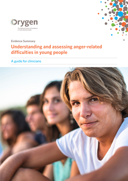 Understanding and Assessing Anger-Related Difficulties in Young People