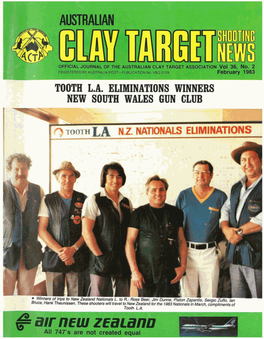 Tooth: L.A. Eliminations Winners New South Wales Gun Cjjr