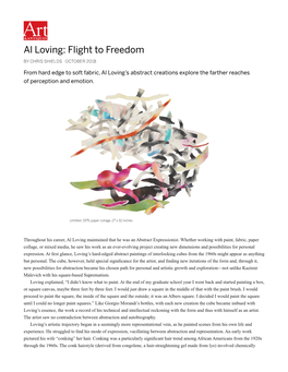 Al Loving: Flight to Freedom