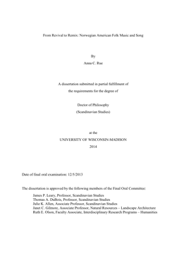 Doctoral Dissertation