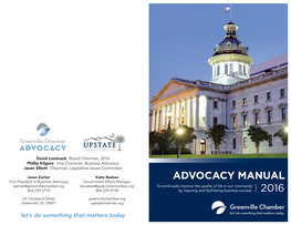 Advocacy Manual 2016