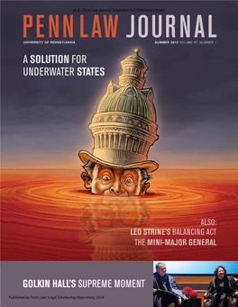 Penn Law Journal: a Solution for Underwater States