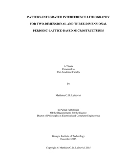 LEIBOVICI-DISSERTATION-2015.Pdf