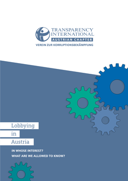 Lobbying in Austria