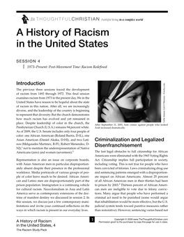 History of Racism in the Unites States 4