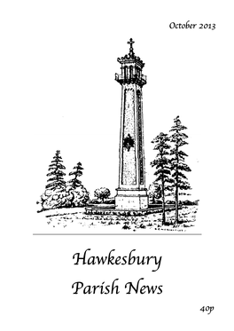 Hawkesbury Hawkesbury Parish News Parish News