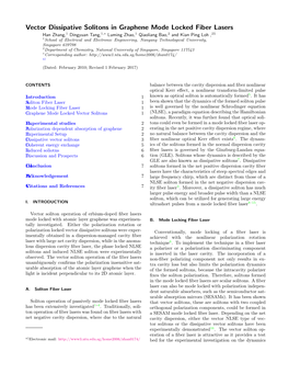 Vector Dissipative Solitons in Graphene Mode Locked Fiber Lasers