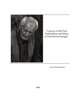“Legacies of the Past: Nationalism and Islam in Post-Soviet Georgia”