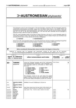 3=AUSTRONESIAN Phylosector