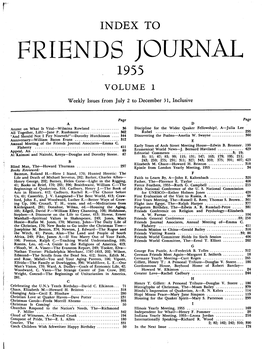 1955 Annual Index