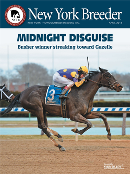 APRIL 2018 MIDNIGHT DISGUISE Busher Winner Streaking Toward Gazelle