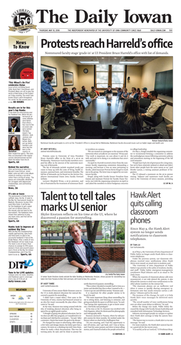 Daily Iowan (Iowa City, Iowa), 2018-05-10