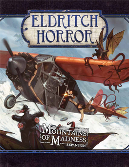 Eldritch Horror: Mountains of Madness Rulebook